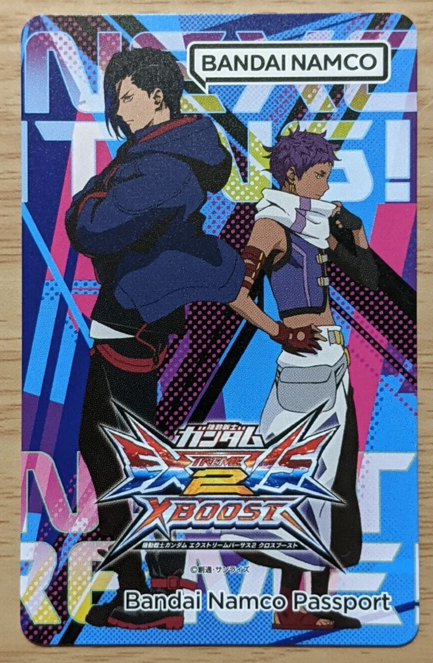 NEW Bandai Namco BANAPASSPORT Card Gundam Extreme Vs. 2 XBoost Passport