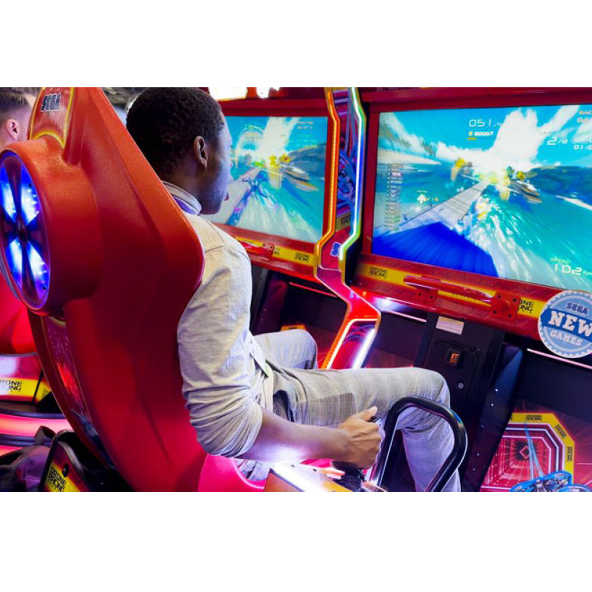 Sega Drone Racing Arcade Driving Game