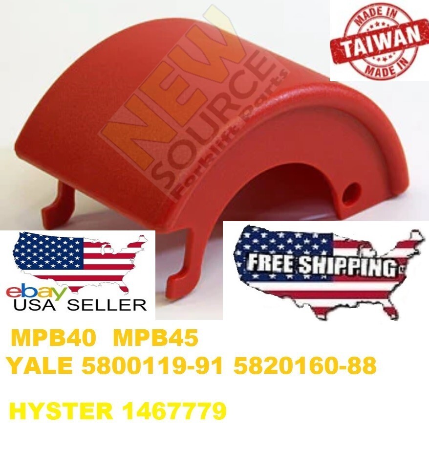 1467779 HYSTER 580011991 5820160-88 YALE COVER BELLY SWITCH RED W40Z W45Z HB012