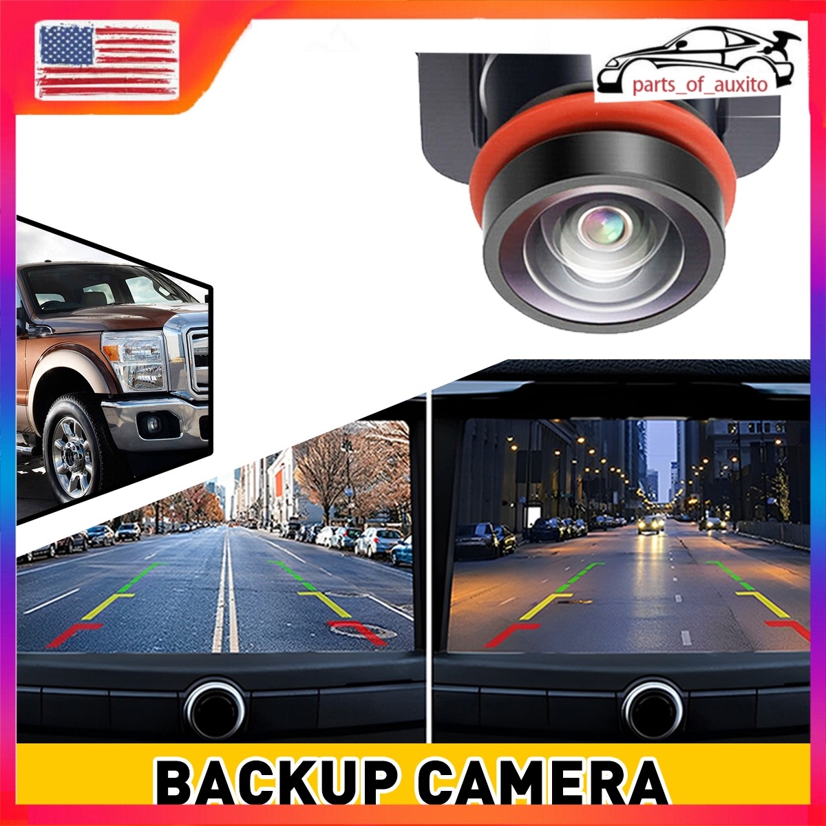 For Ford F250 F350 F450 F550 Super Duty 2015-2016 Rear Backup Camera FC3Z19G490A
