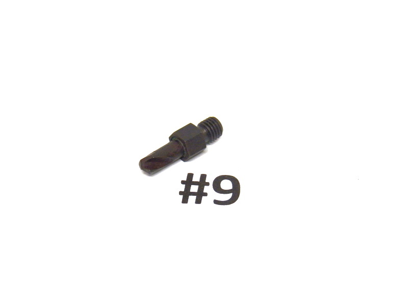 USA Made Stubby #9 (.1960) Cobalt Threaded Drill Bit 1/4-28