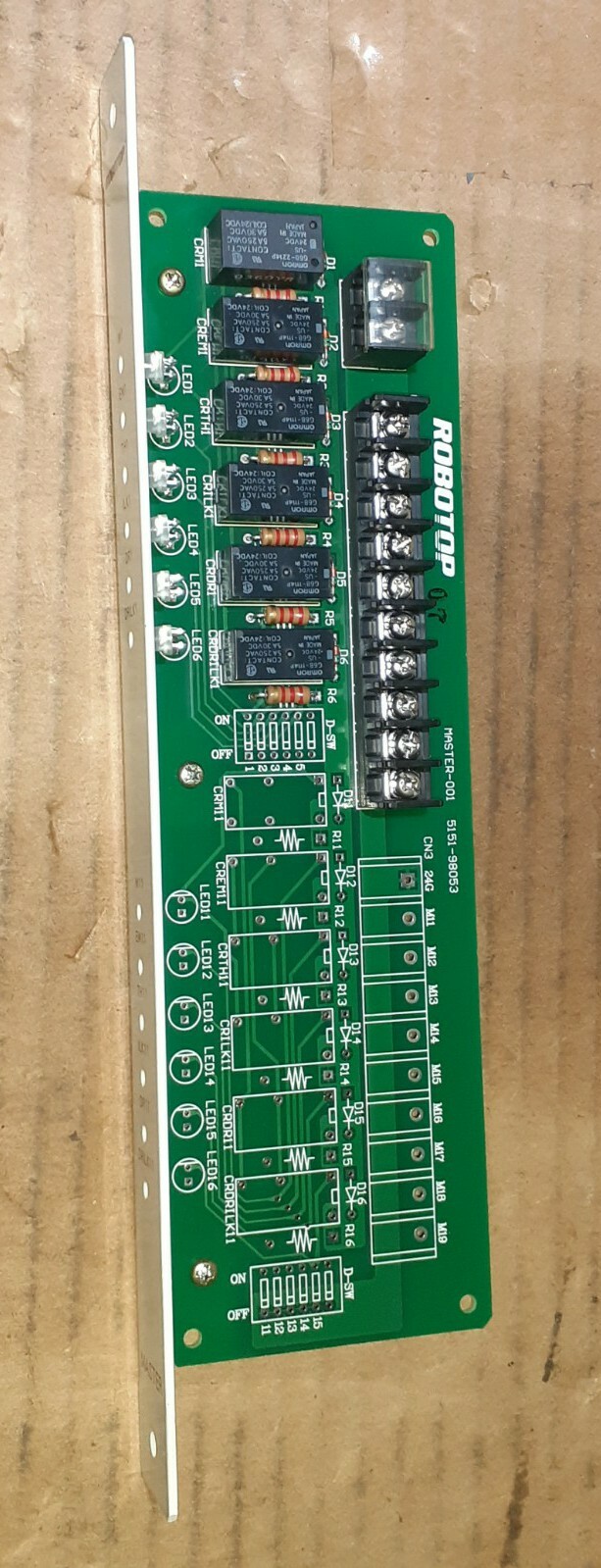 ROBOTOP MASTER CIRCUIT BOARD MODULE MASTER-001 5151-98053 Fast Shipping