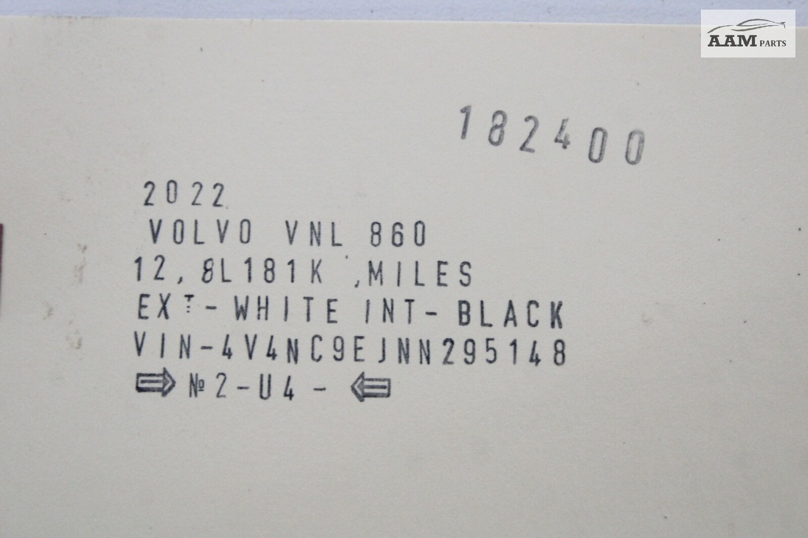2022 VOLVO VNL860 D13 STEERING COLUMN SUPPORT BRACKET 8078683 OEM