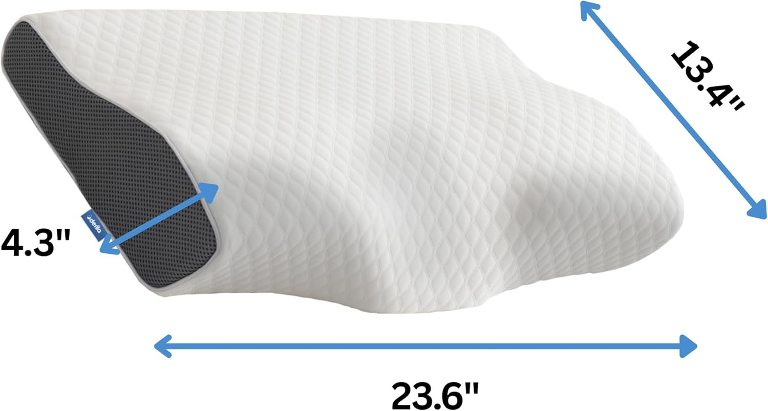King Size Neck Pillow for Sleeping, Cervical Pillow, Memory Foam Side Sleeper Pi