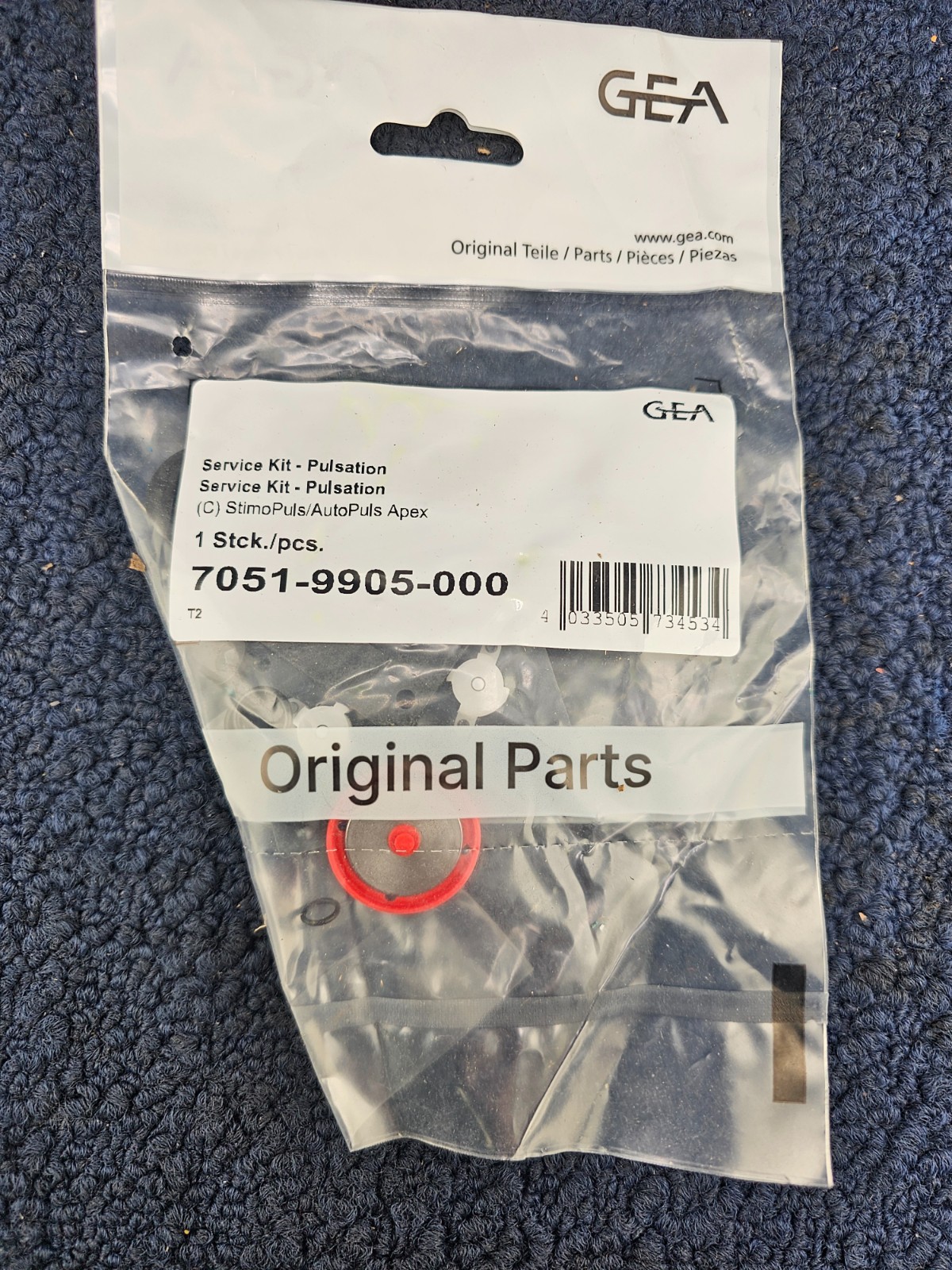 GEA 7051-9905-000 Service Pulsation StimoPuls AutoPuls Apex