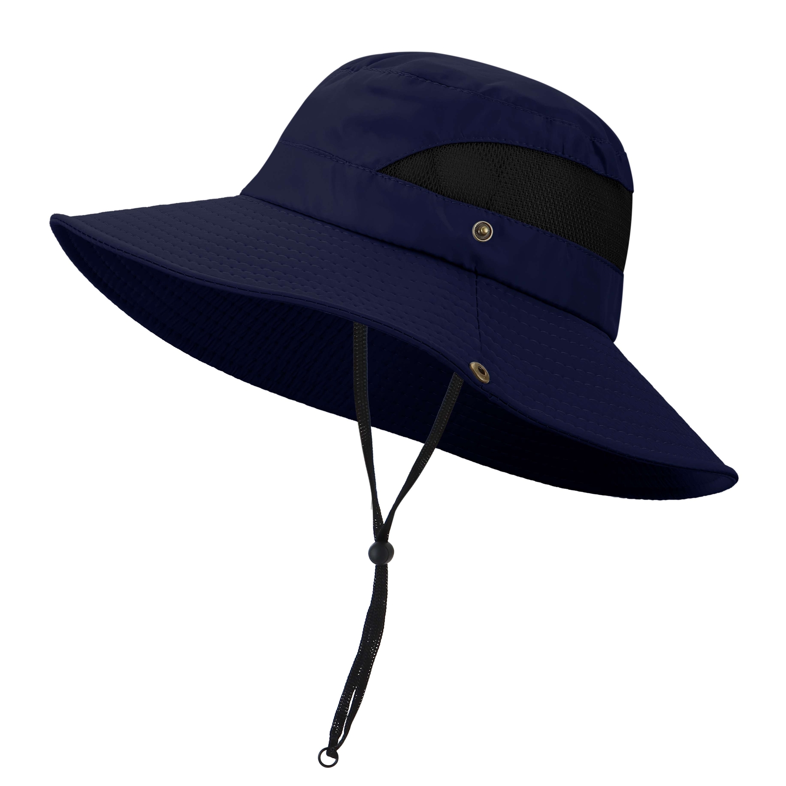 Wide Brim Sun Hat UV Protection Bucket Cap For Hiking Camping Fishing Safari Men