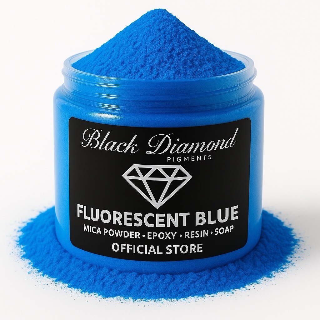 Black Diamond Pigments® | Fluorescent Blue is a premium professional pigment