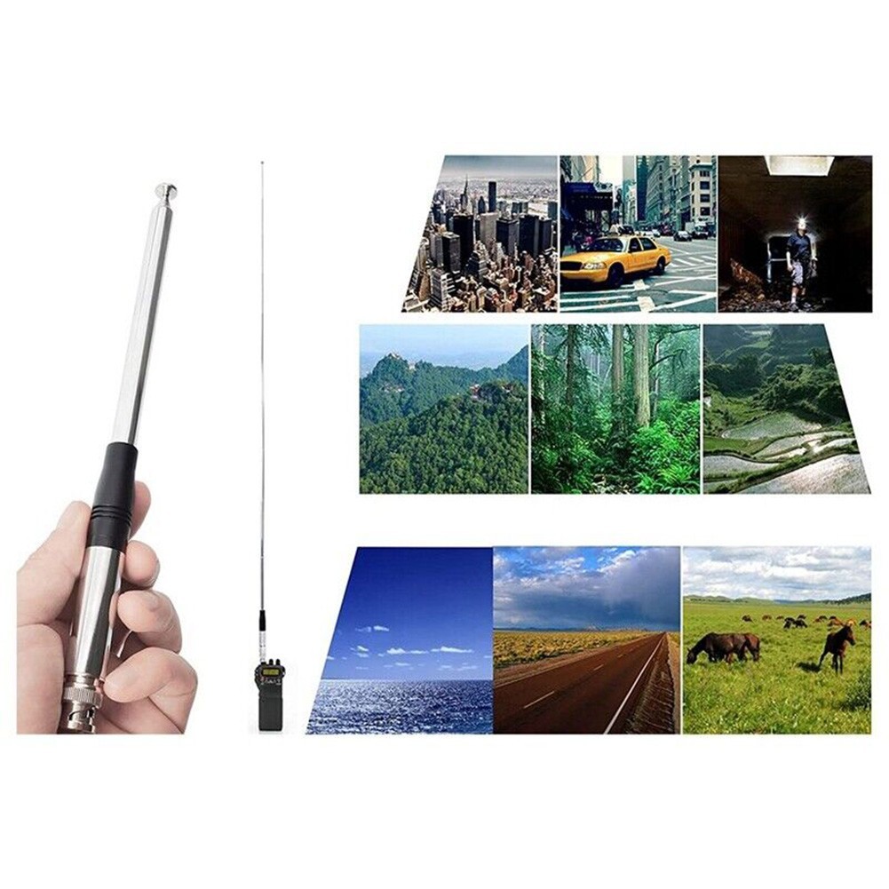 27Mhz Portable Telescopic Adjustable Rod Length for CB Handheld Radios