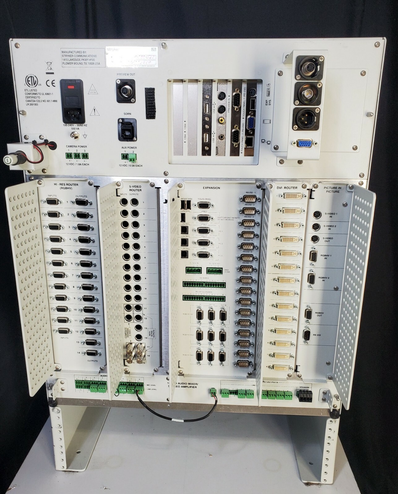 Stryker i2 Switch Point Infinity2 Audio Video Direct Control System #1