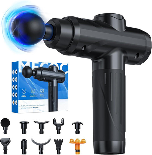 Massage Gun, Deep Tissue Percussion Massager for Pain Relief, Super Black 2