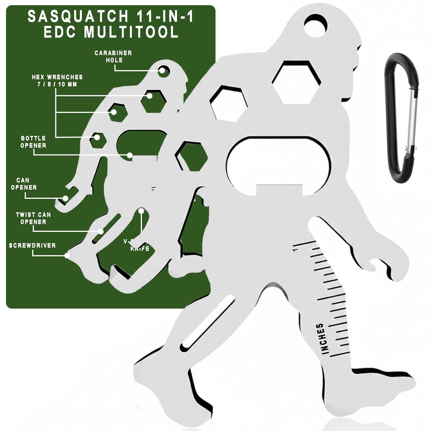 Funny Sasquatch Gifts for Men  Cool Graduation Gift for Him, Unique Fathers D...