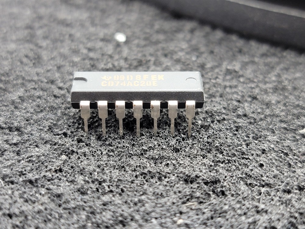 New (49pcs) CD74AC20E TEXAS INSTRUMENTS IC Logic