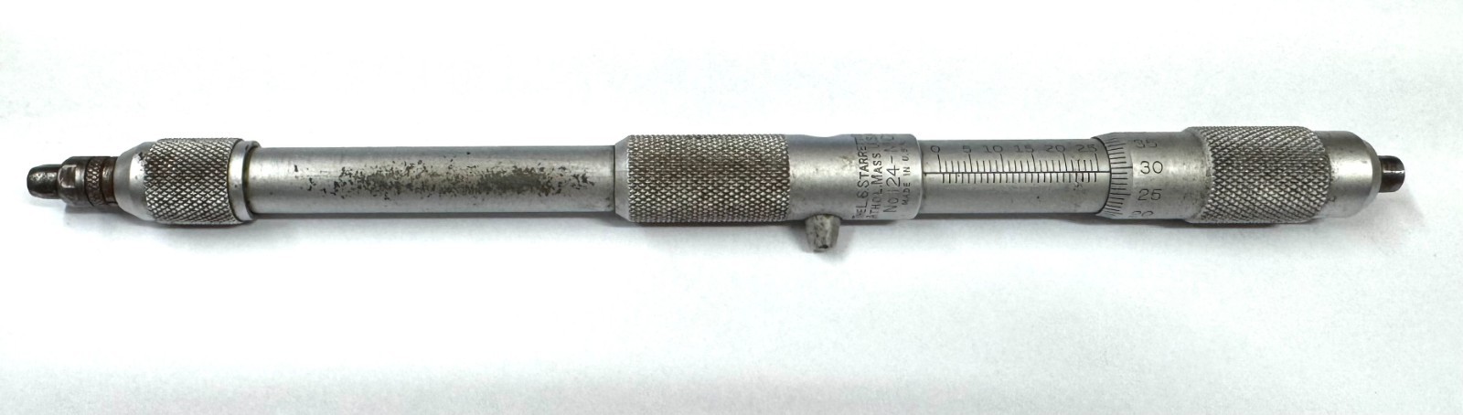 Thel Starrett Inside Micrometer / Bore Gauge No. 124MC 200-225mm USA_Free Post