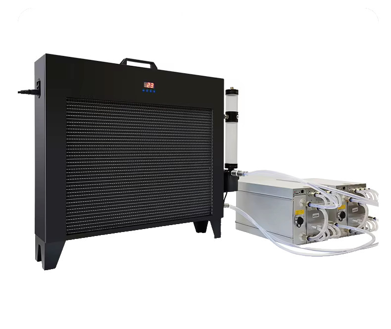 MO SAN 12KW Water Cooling Row Radiator System M2 + (1) S19 Hydro Conversion Kit