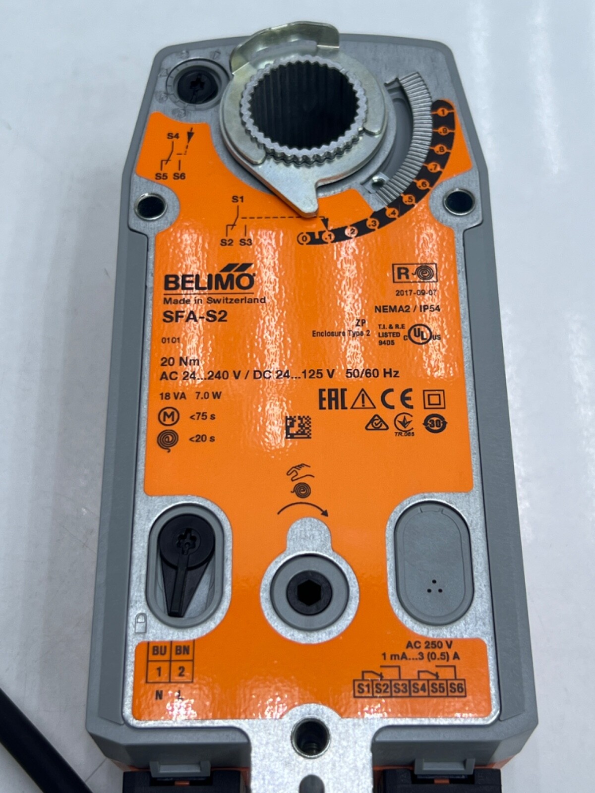 BLIMO SFA-S2 FAIL SAFE ACTUATOR