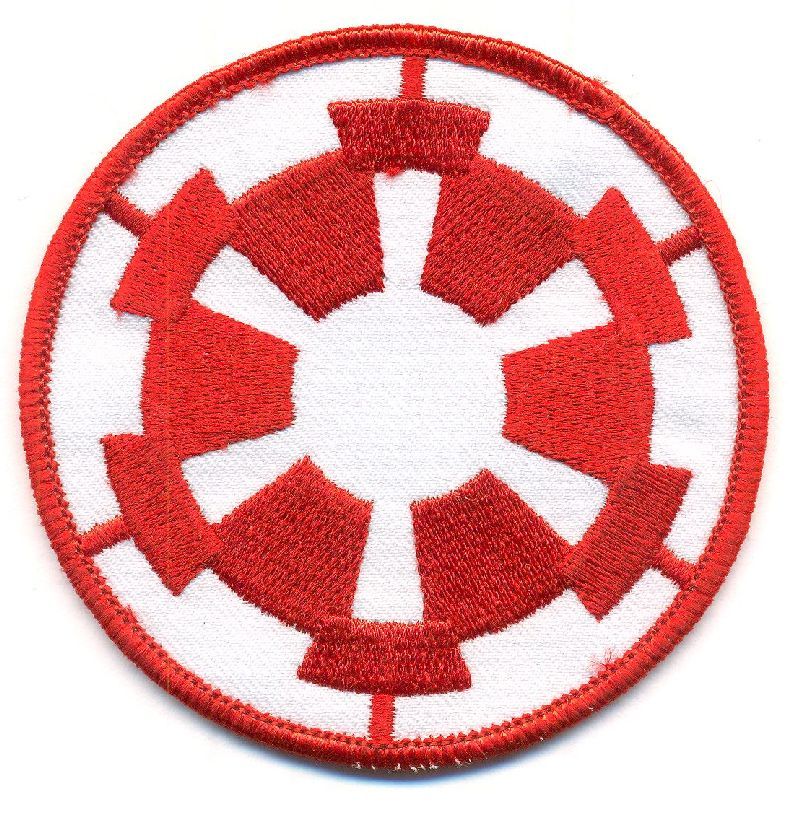 STAR WARS RED TIE FIGHTER PATCH - STW14