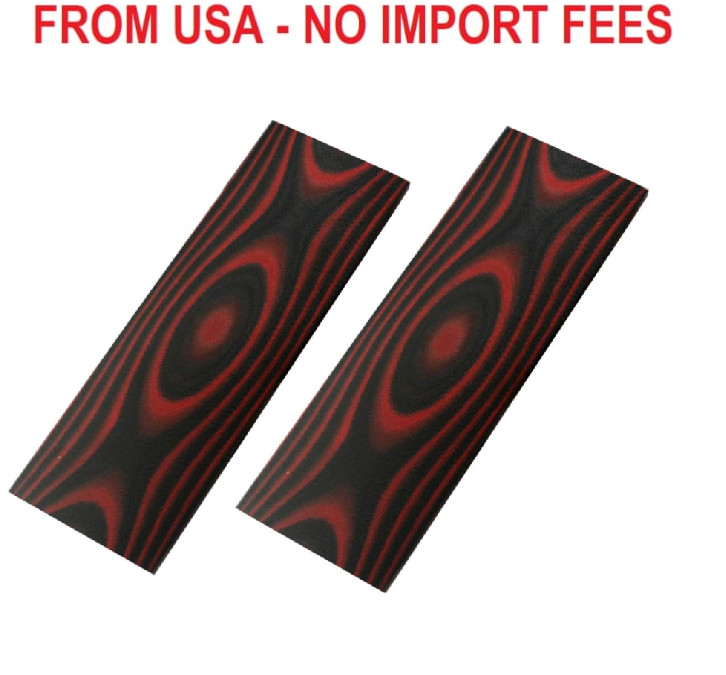 2 pcs G10 Knife Scales Handle Material,Knifemakers Sword DIY Slabs Grips Micarta