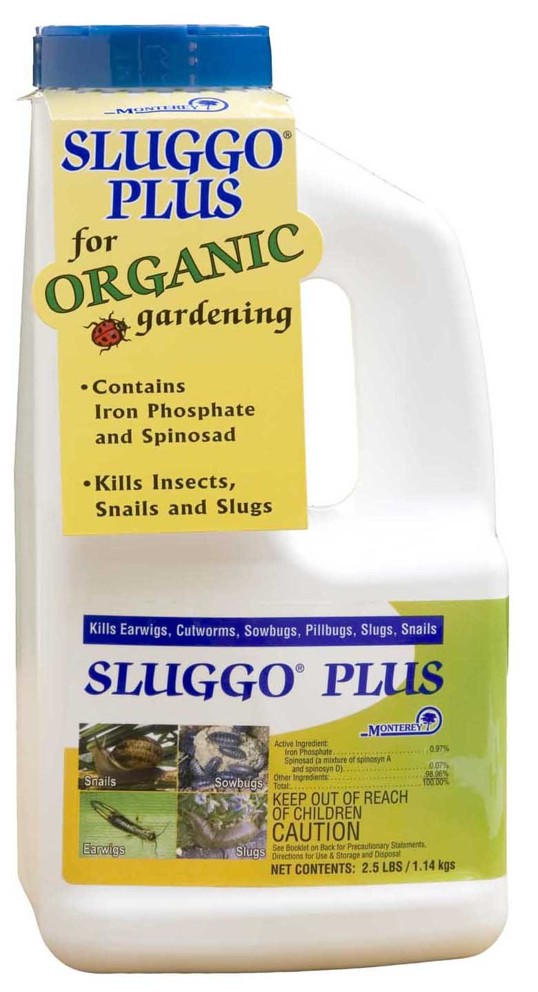 Monterey Lg6570 2.5 Lb Sluggo® Plus Insect, Slug & Snail Pellets