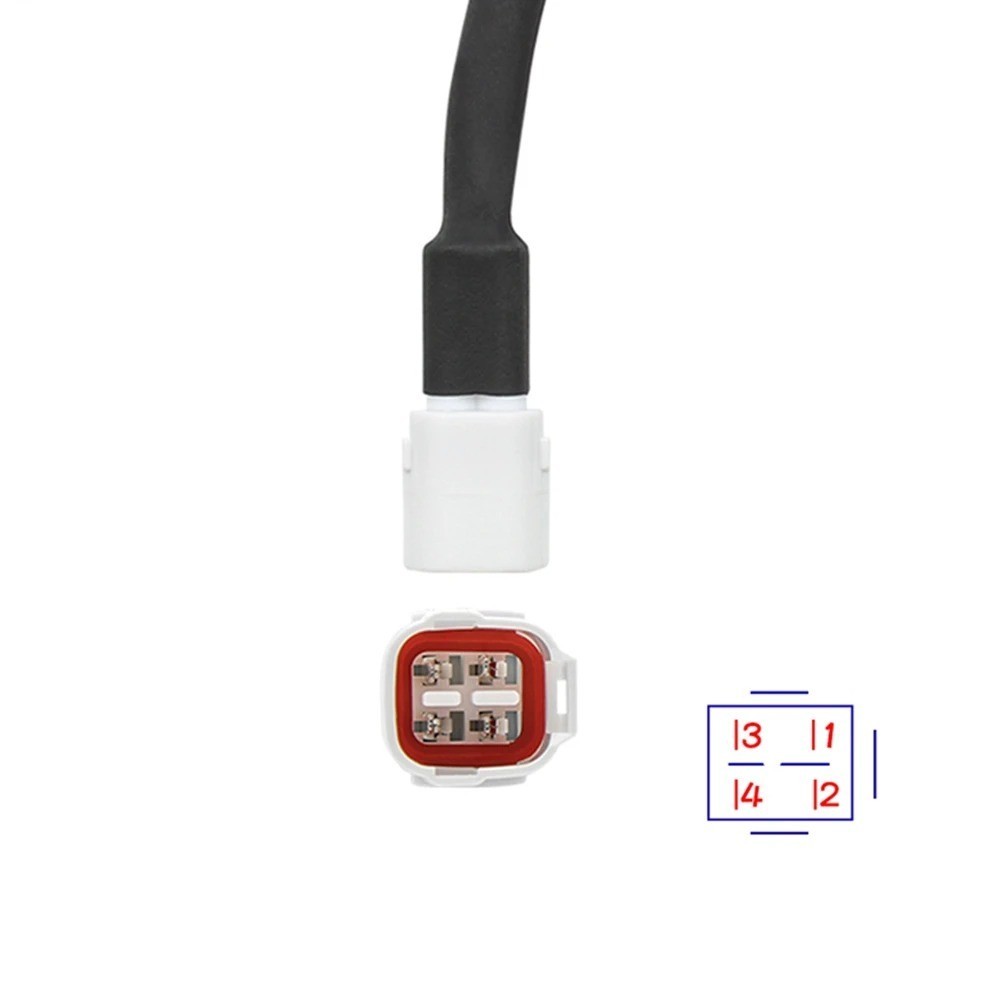 4 Pin OBDII Diagnostic Cable OBD Fault Code Reader Connector Only for Yamaha