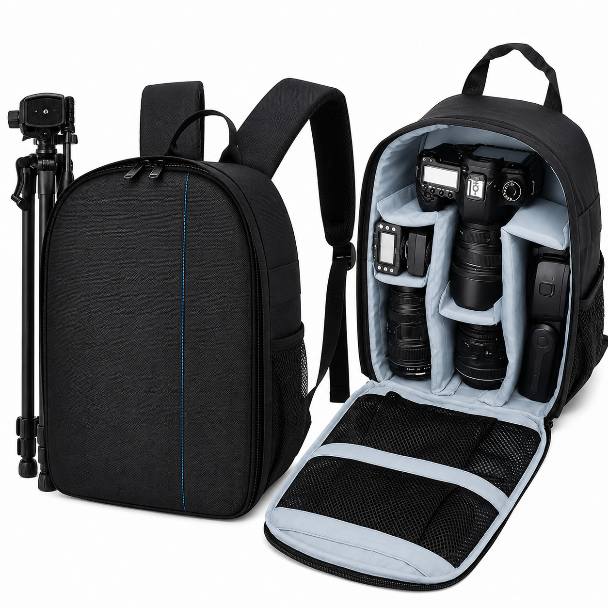 Waterproof DSLR Camera Backpack for Canon Nikon Sony Camera Laptop Travel Bag