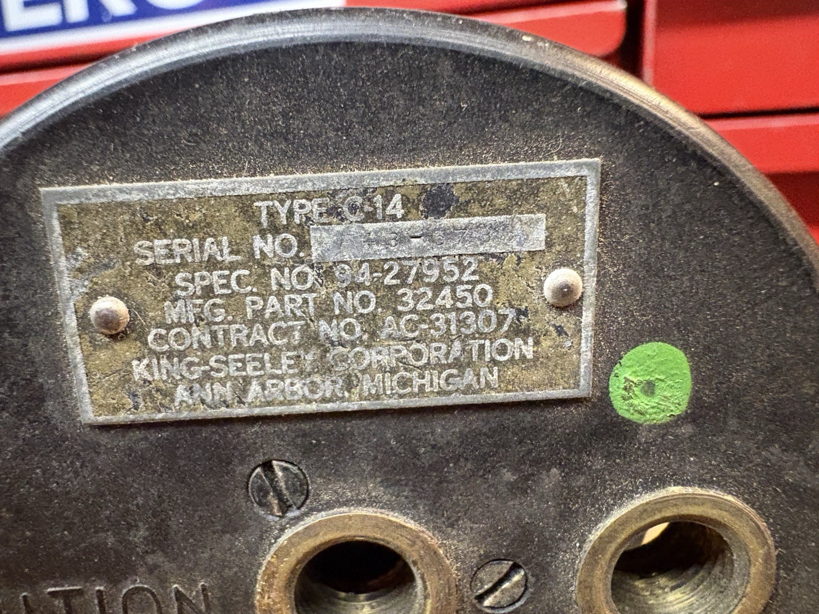 Vertical Speed Indicator Cut Away