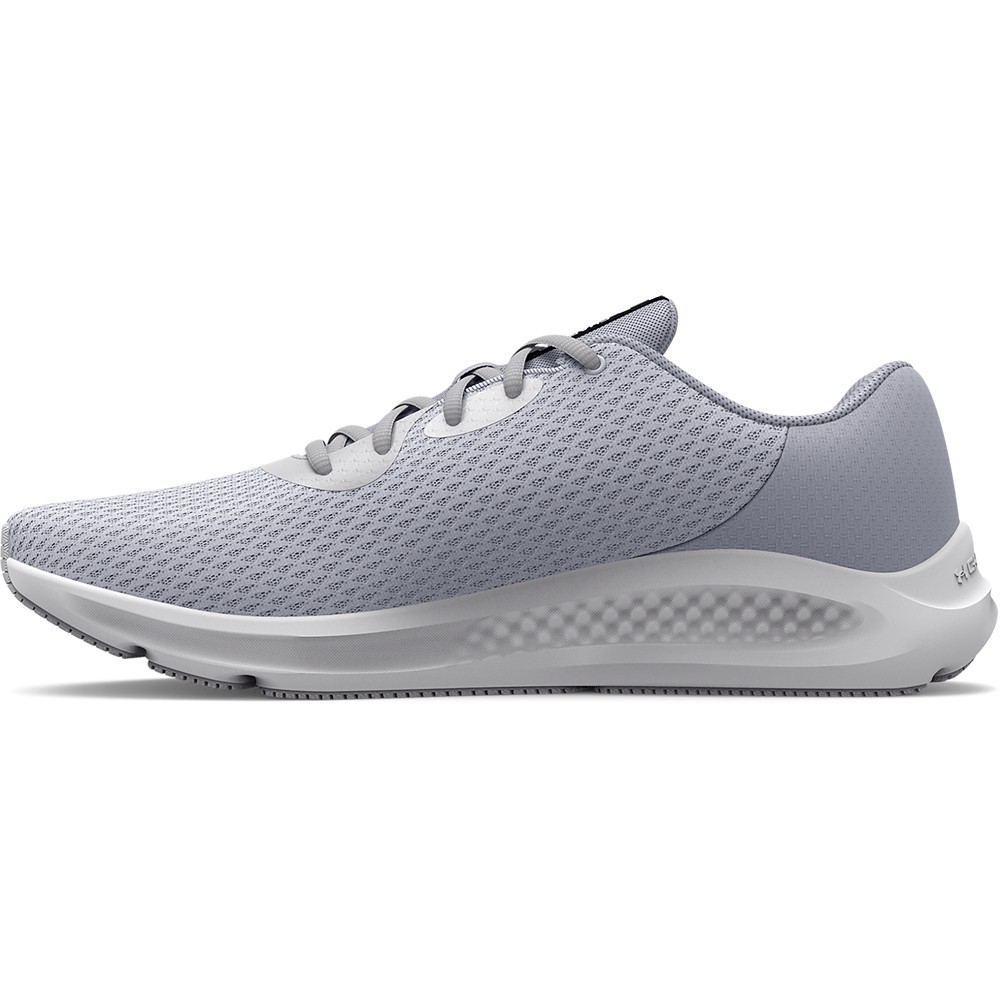 Under Armour 3024889 Women's UA Charged Pursuit 3 Running Shoes Halo Gray, SZ 10