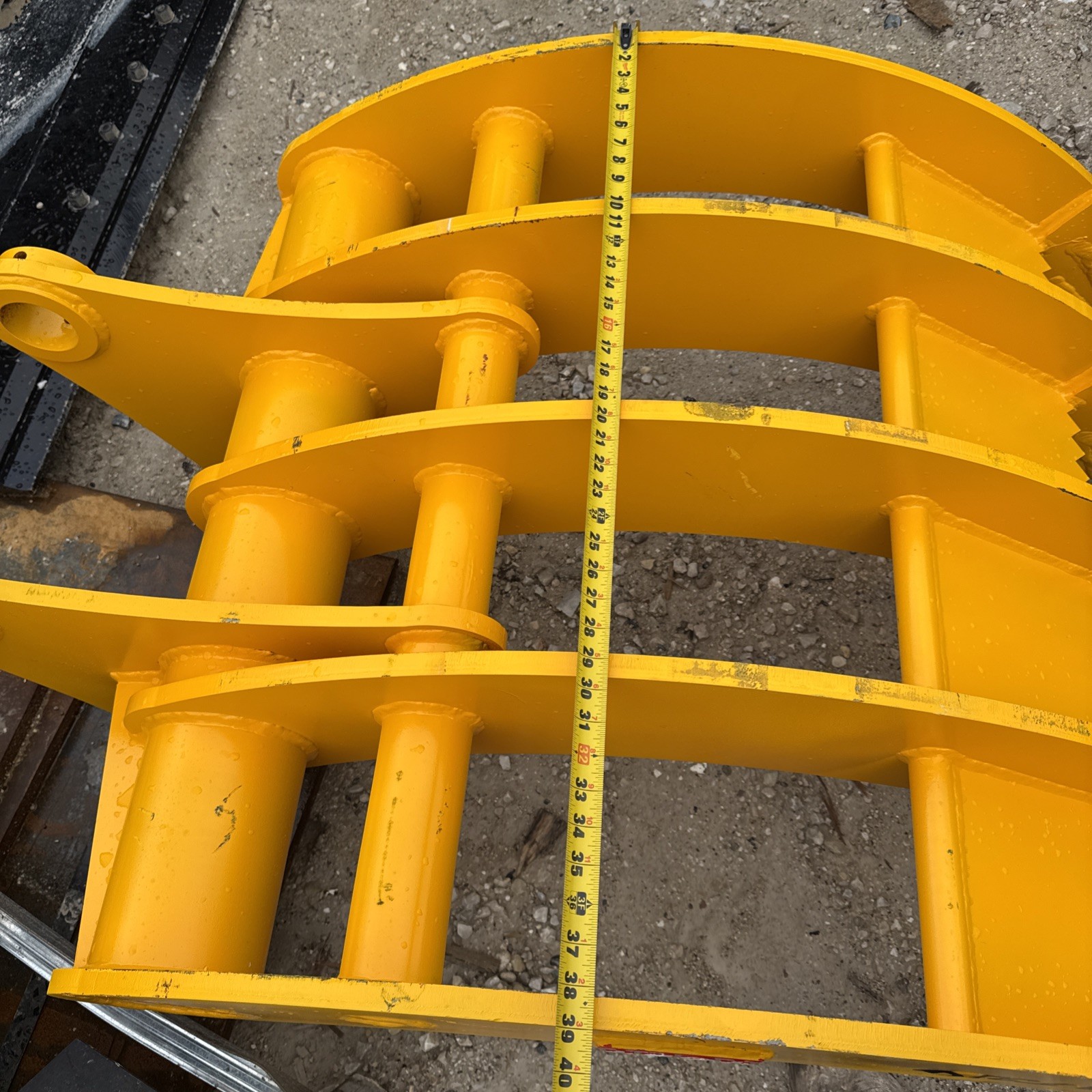 Cat 320 Excavator 40 Inch Root Rake 80 Mm Pins New