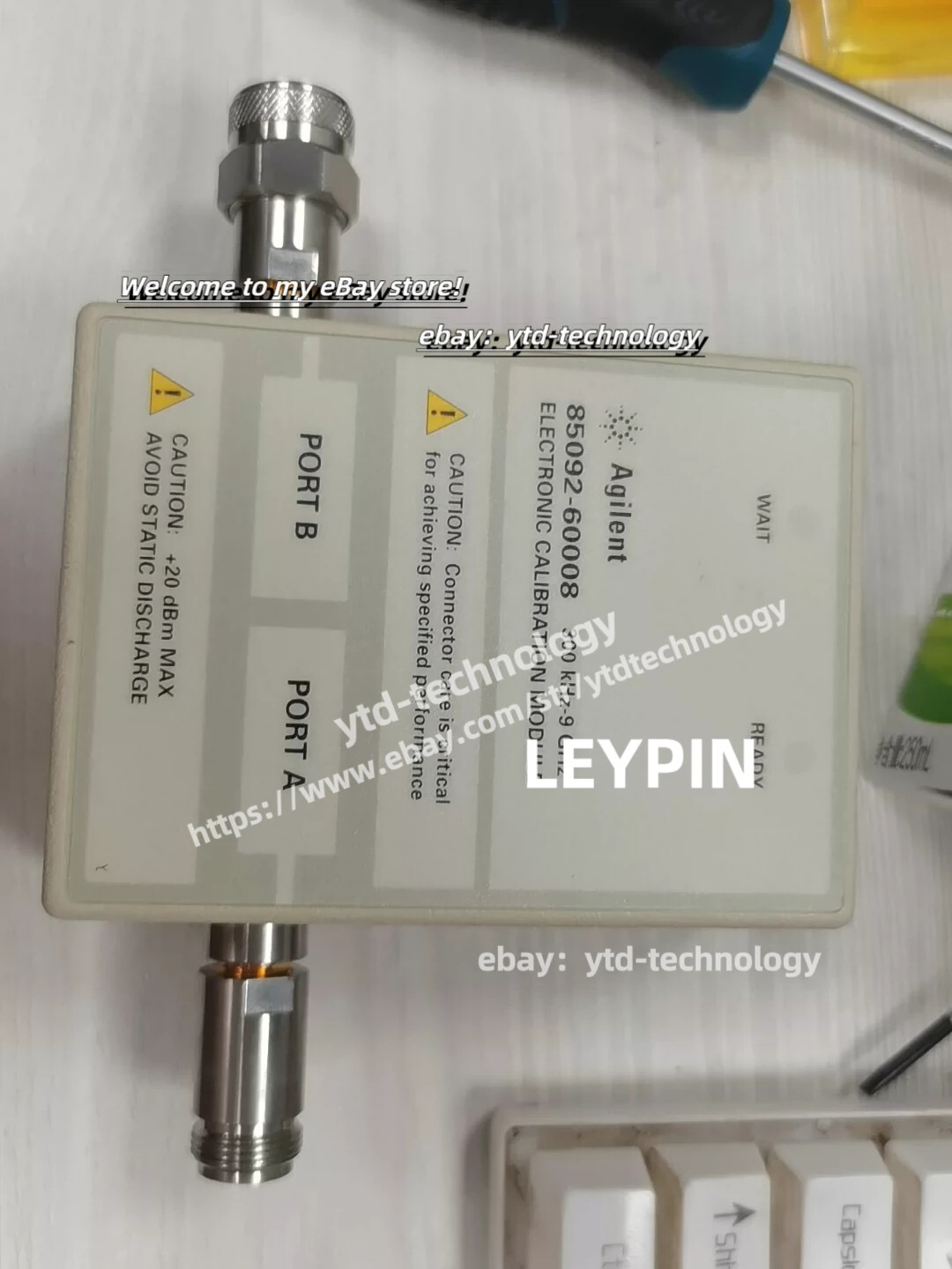 1 PCS Agilent 85092-60008: 300kHz-9GHz, Electronic Calibration Module#ytd