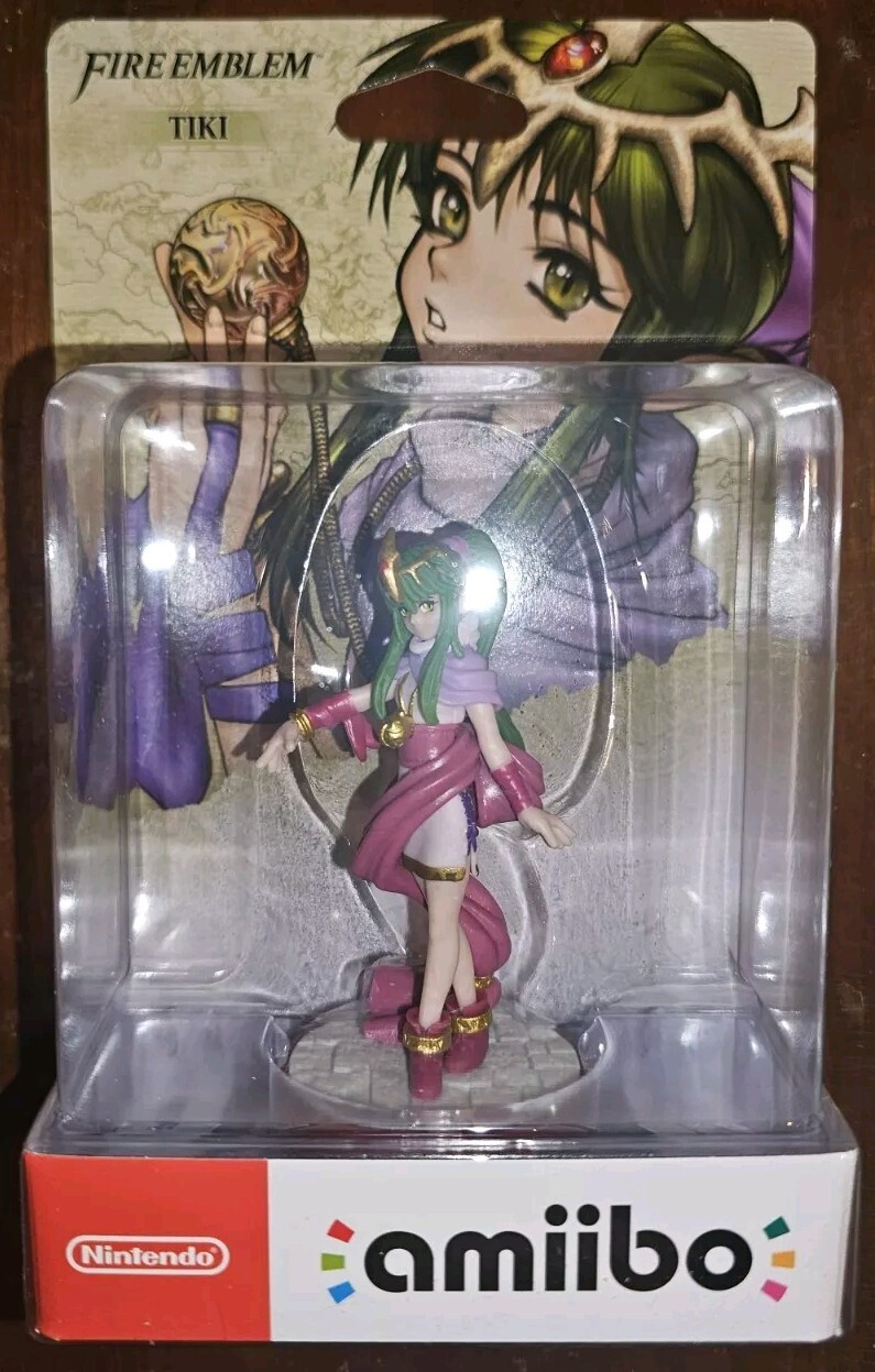 Tiki Fire Emblem Amiibo Nintendo New Sealed Switch Wii U ? 3DS EUR Version