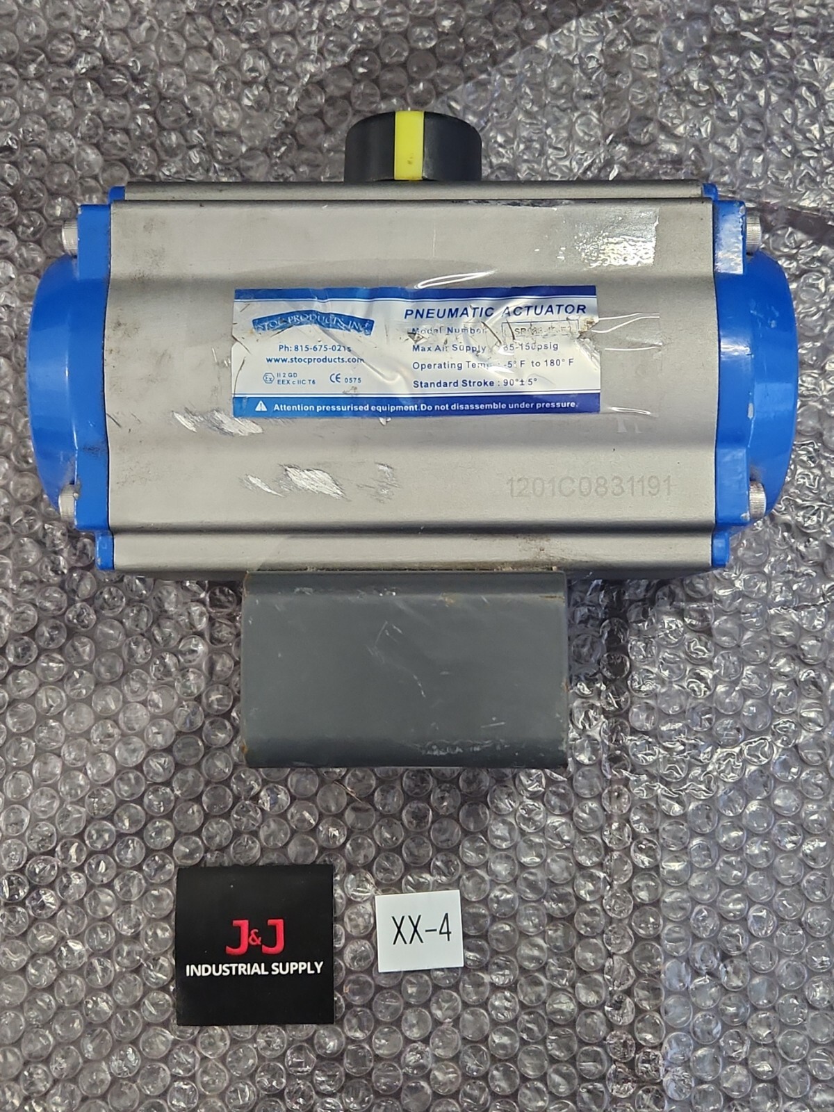 *PREOWNED* Stoc Products Pneumatic Actuator SP083-16-52? ⚡️🇺🇸 SHIP+WARRANTY