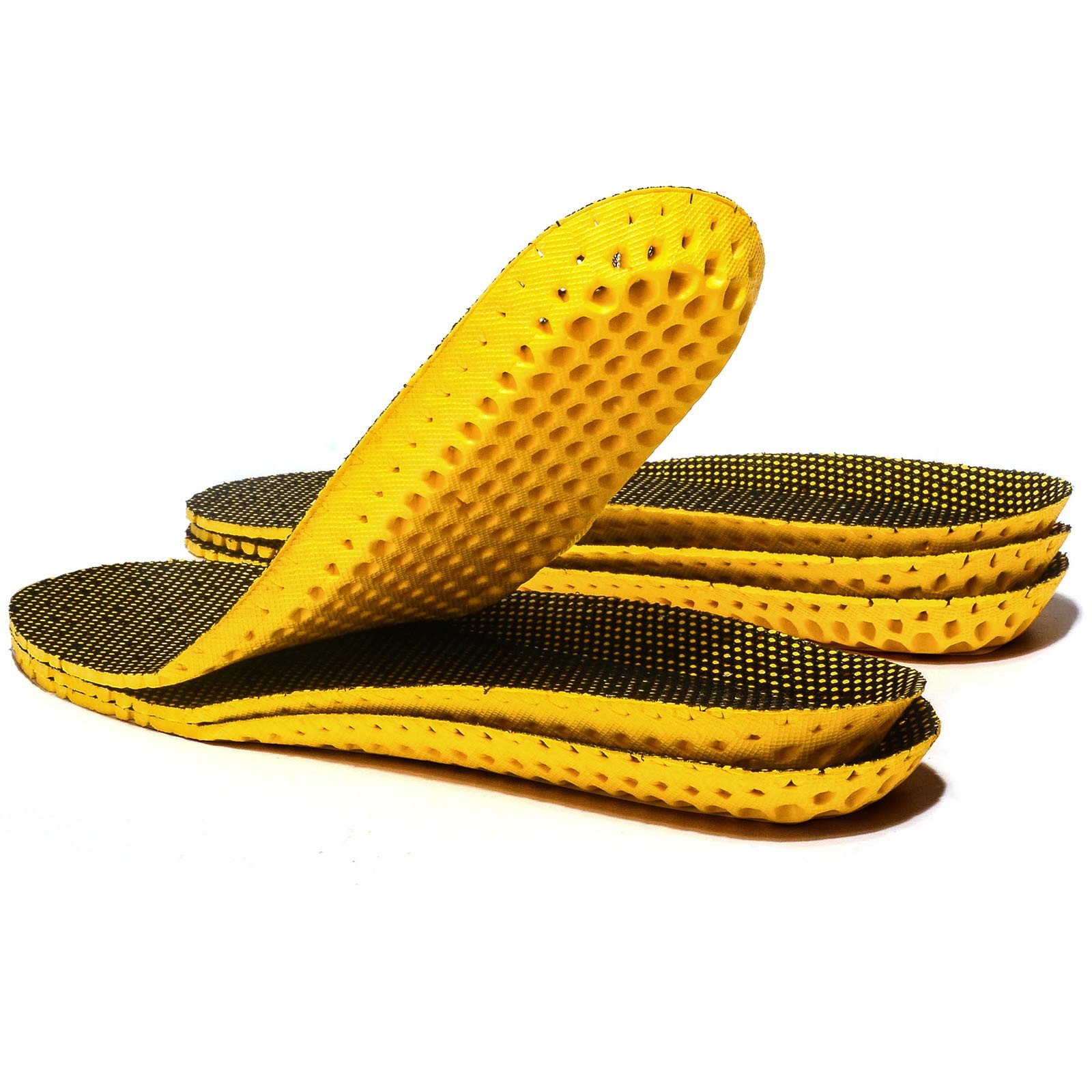 XINIFOOT 3 Pairs Comfortable Breathable Insoles - Comfort Cushioned for Runni...