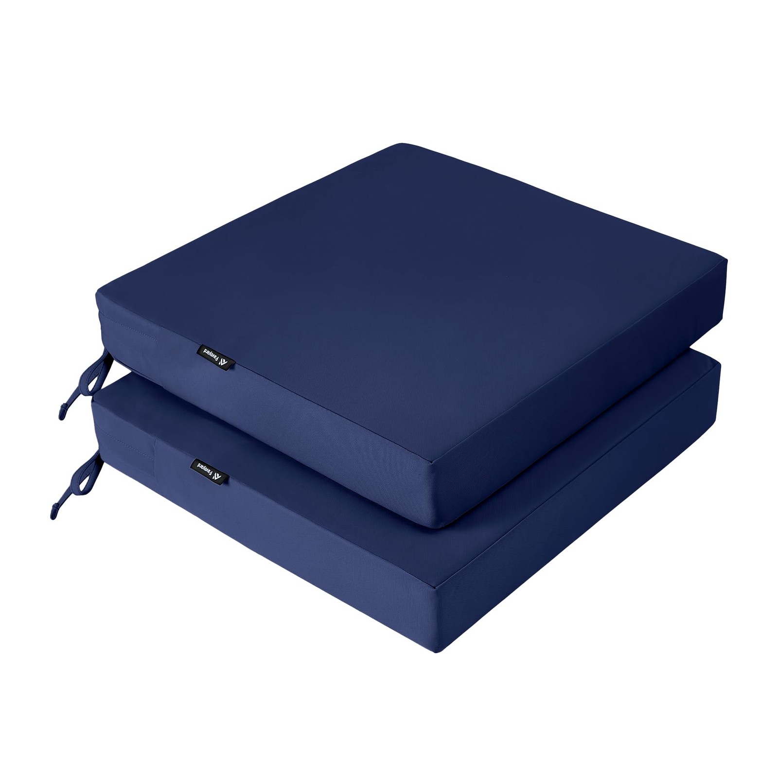 Outdoor Chair Cushions Set , Waterproof Patio Chair Cushion 19 x 19 x 3 Inch