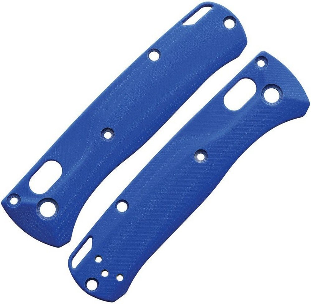 Flytanium Mini Bugout Crossfade Scales For Benchmade Blue G10 Knife - FLY-893
