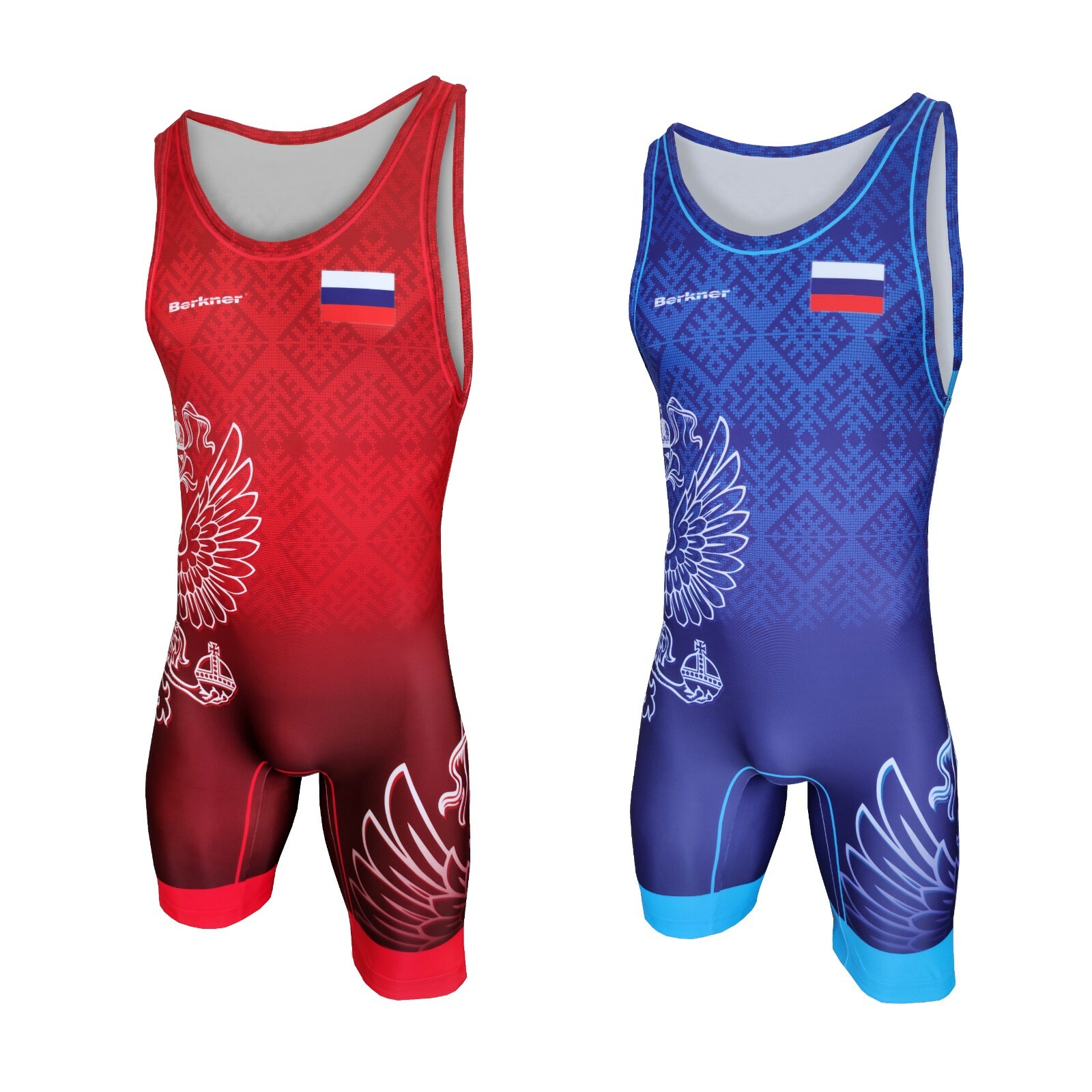 Men's RUSSIA Wrestling Singlet Suit Berkner UWW Representative
