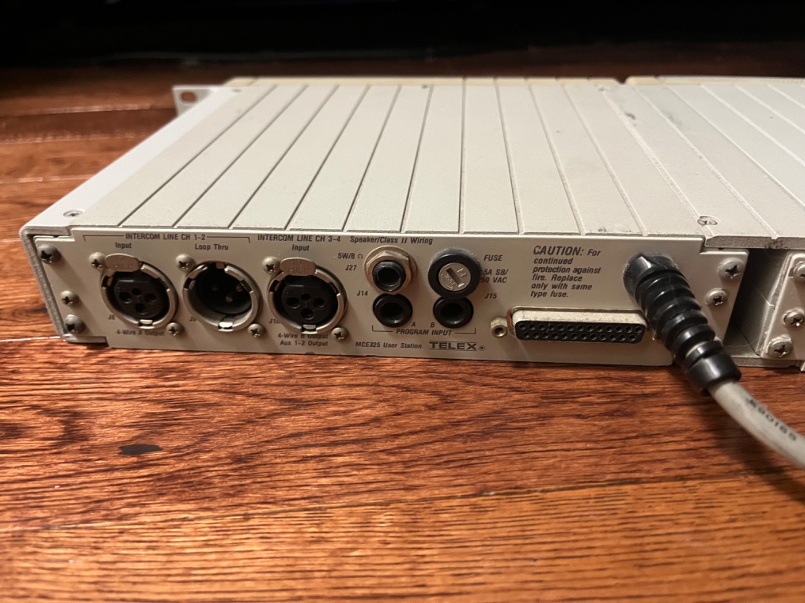 RTS Telex MCE325 User Station with MCS325 Speaker Comms system