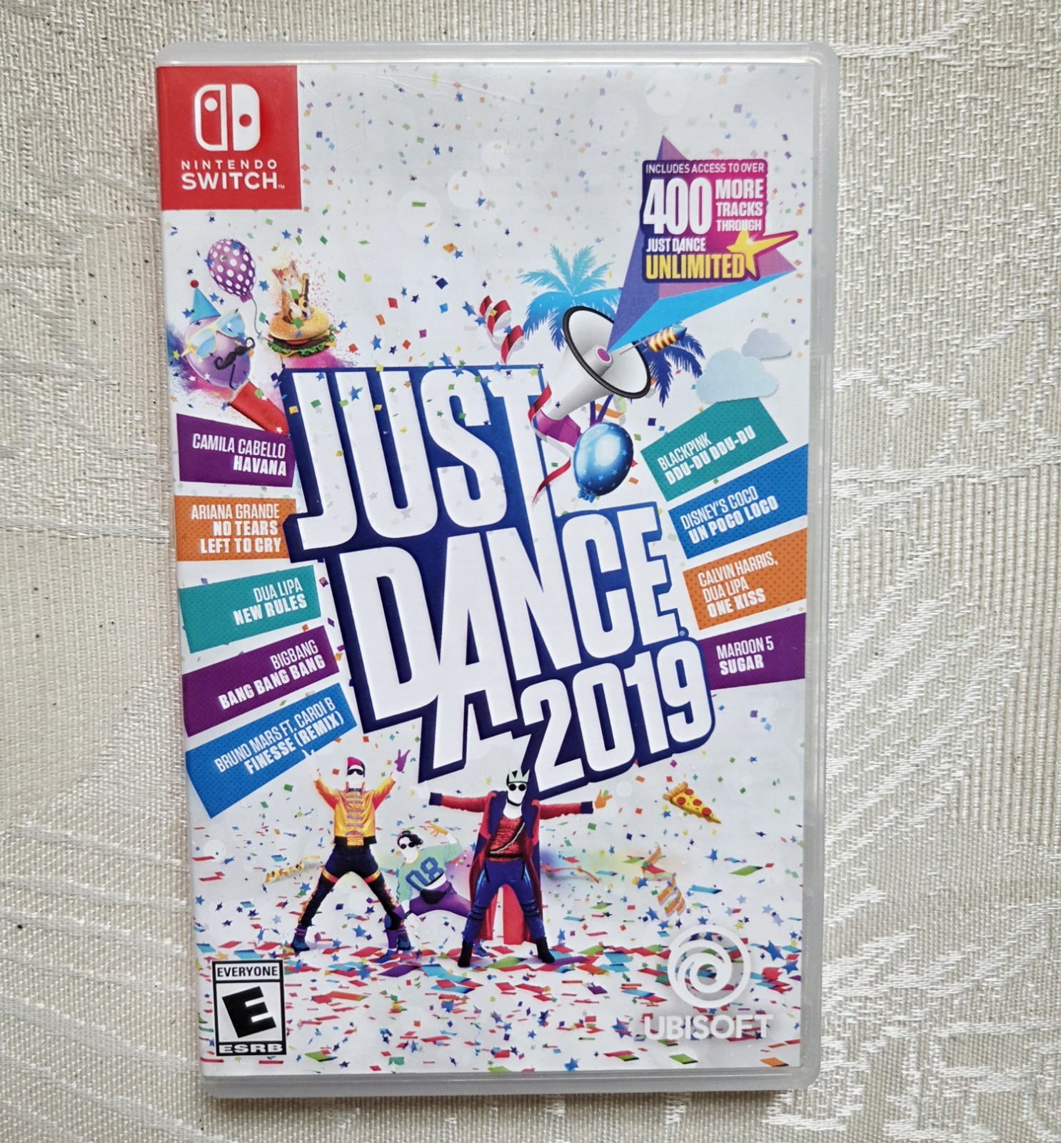 Just Dance 2019 Original 1st Edition Nintendo Switch (Case Only) Japan OEM Box