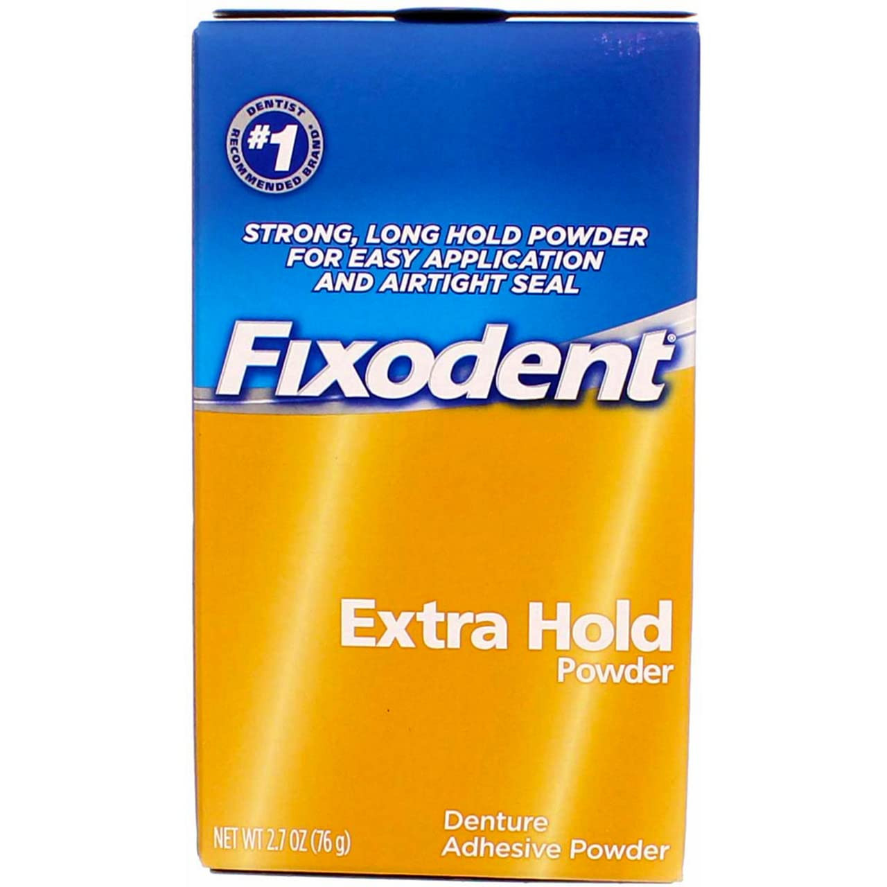 Extra Hold Denture Adhesive Powder, 2.7 Ounce