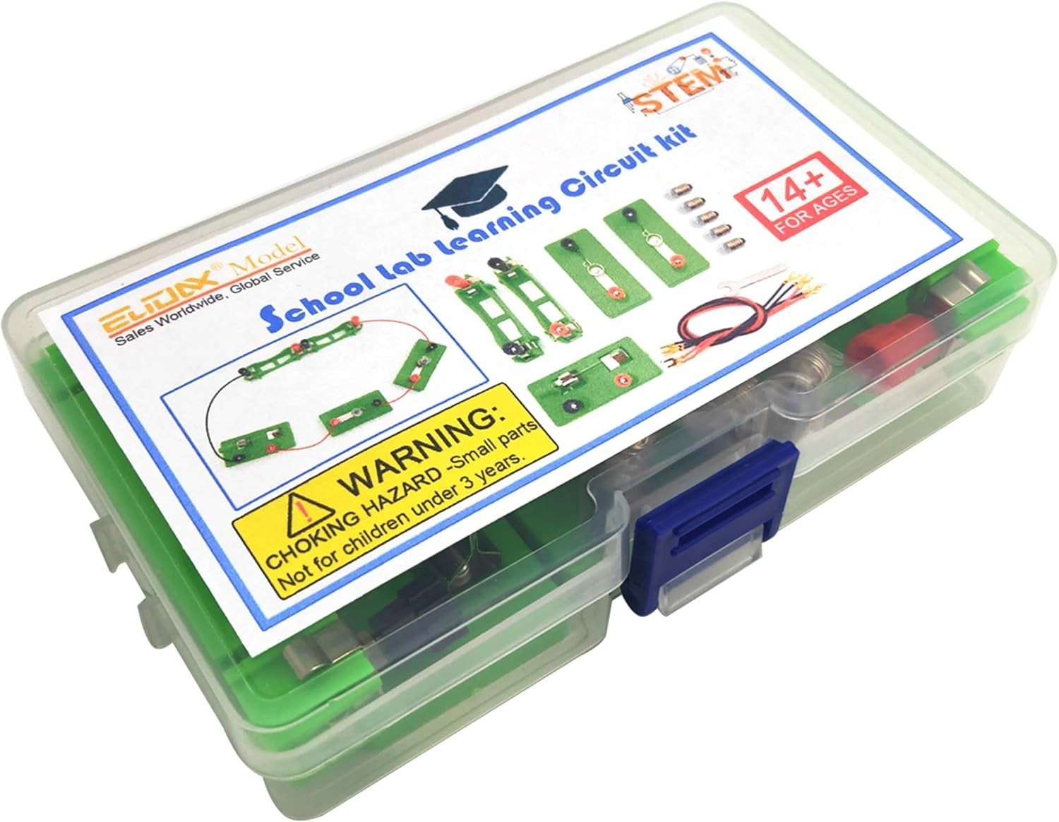 STEM Physics Lab Learning Circuit Kit: Build Safe Electricity Projects for Teens