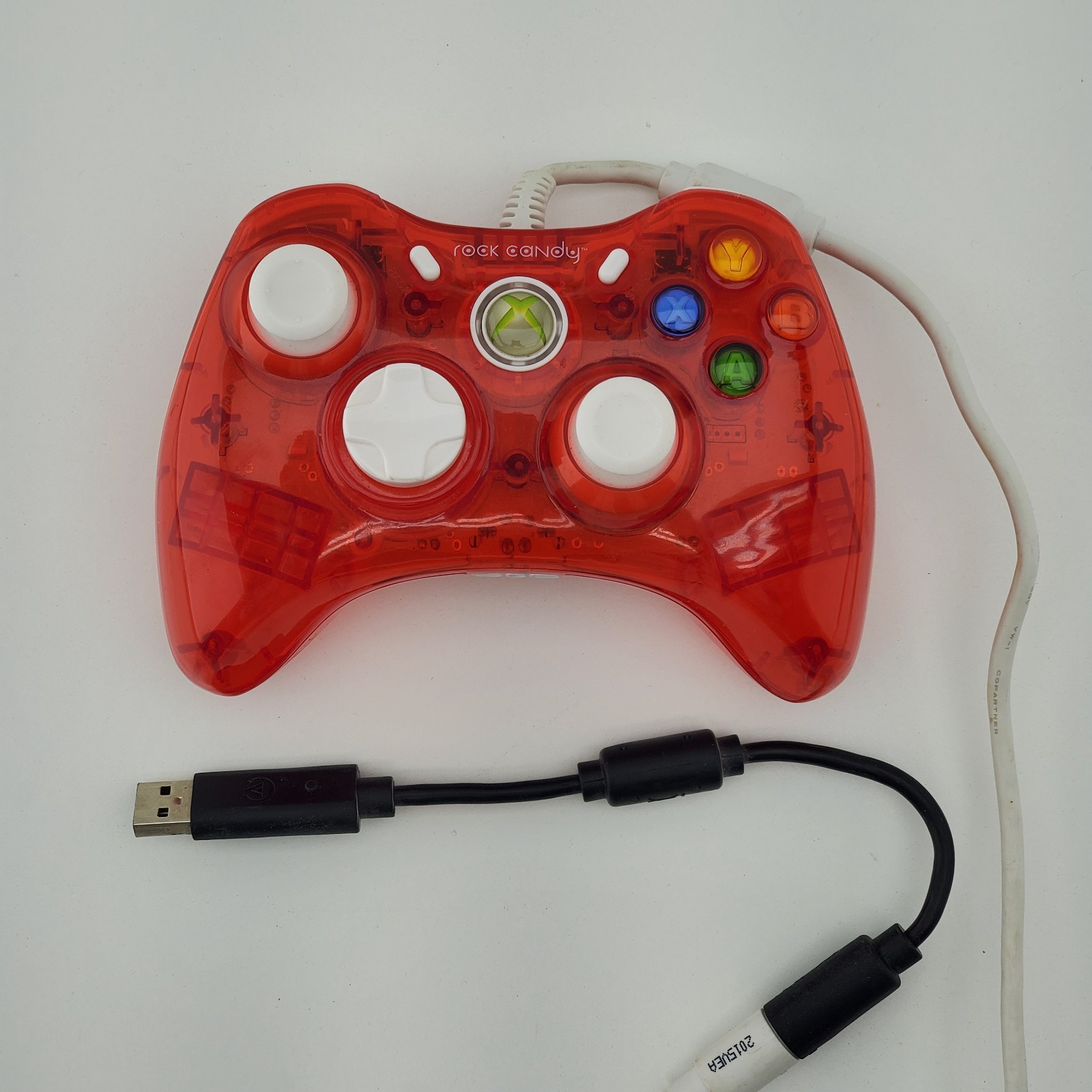 PDP Rock Candy Wired Controller Xbox 360 - Red 037-010 Xbox One, X|S, 360 & PC