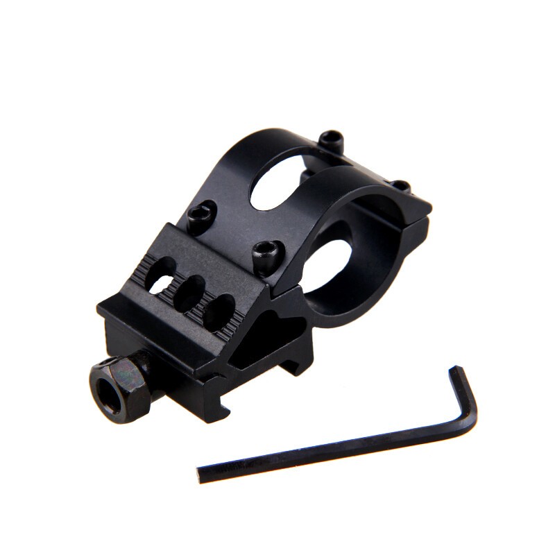 Offset 20mm Picatinny   Rail Mount for 1" 25.4mm Ring Scope Light Laser