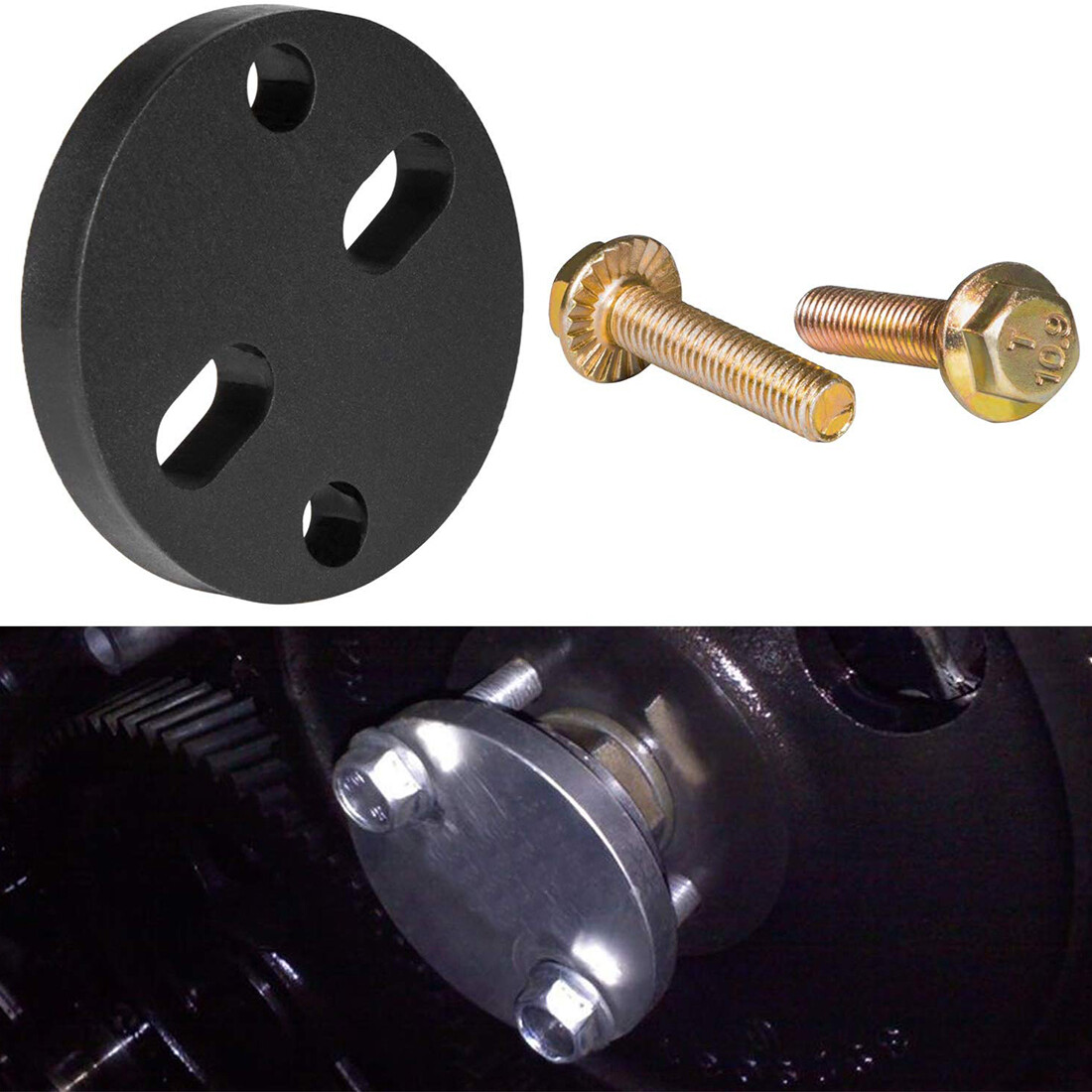 Injection Pump Gear Puller + Engine Barring Rotating Tool For Dodge Ram Cummins