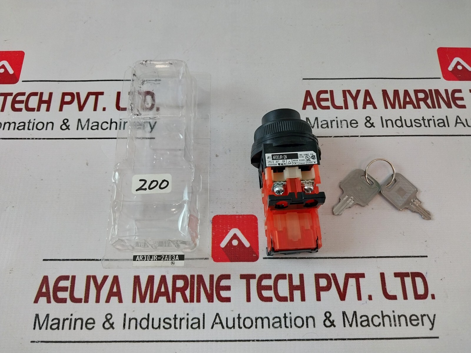Fuji Electric AR30JR-2A Selector Switch 250V 6A