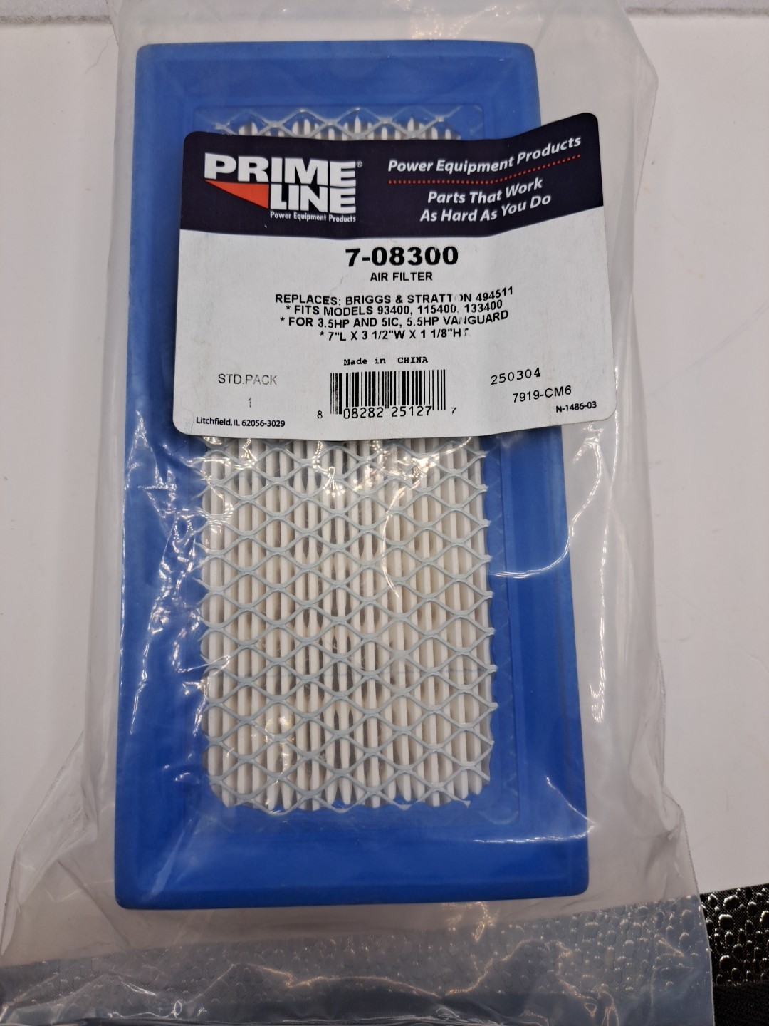 Replacement Air Filter for Briggs Stratton 494511 494511S