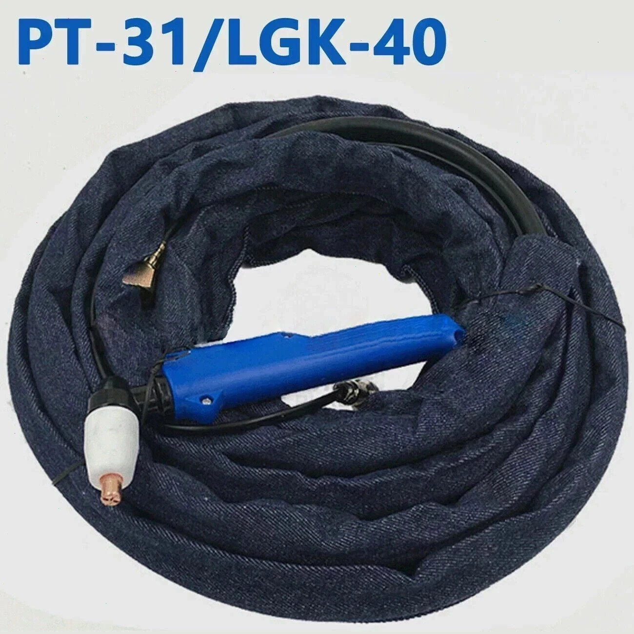PT31 Plasma Cutter Torch Gun Blue Curve 7M/23ft Fit CUT55/65 Precise Metal Cuts
