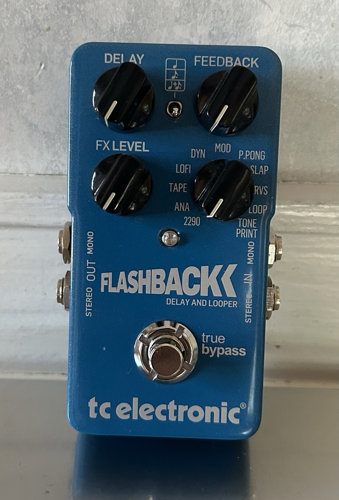 TC Electronic Flashback Delay and Looper Guitar/Bass Delay Effect Pedal