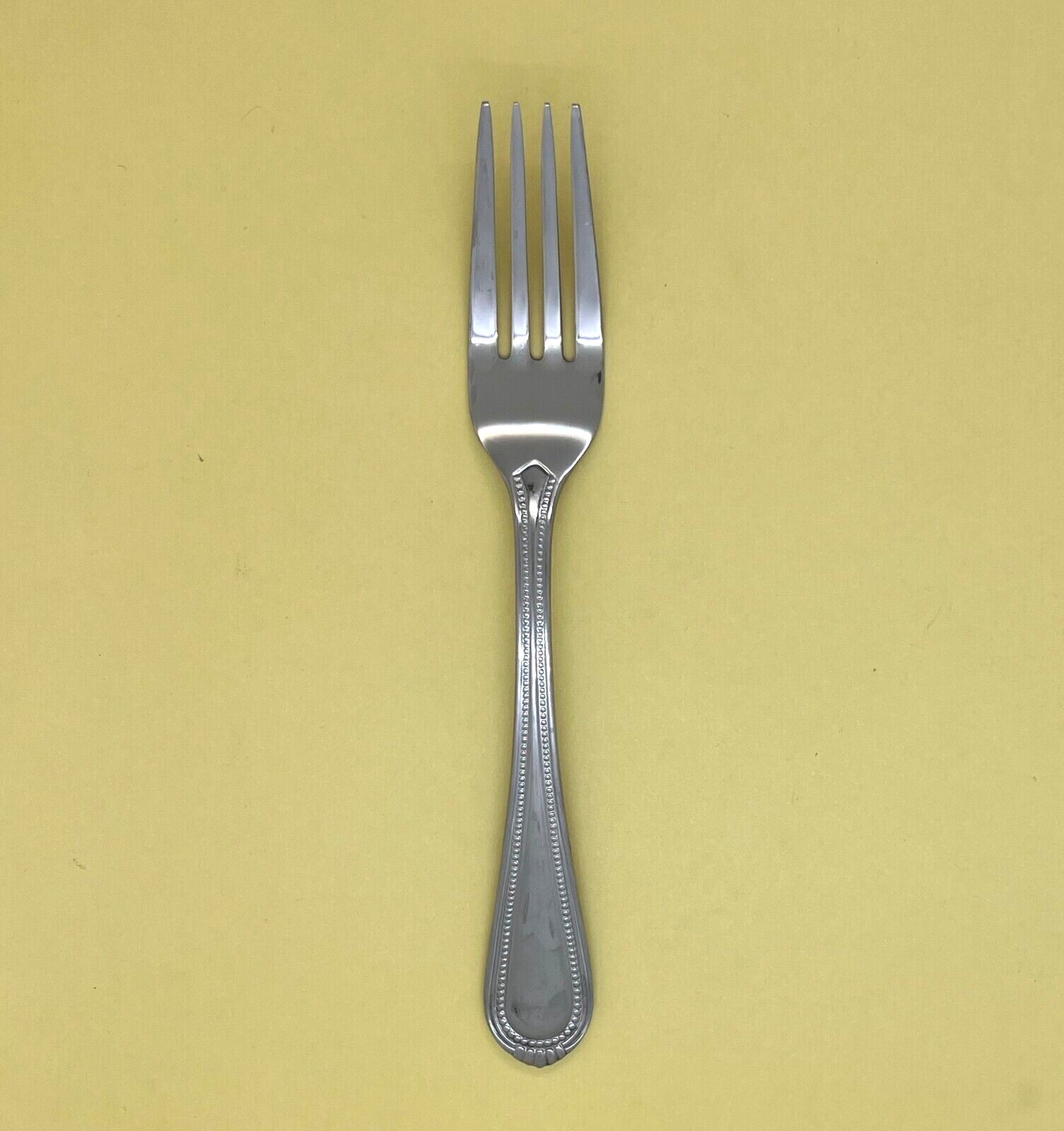 ONEIDA COUNTESS GLOSSY STAINLESS FLATWARE BEADED OUTLINE SINGLES & GROUPS CHOICE