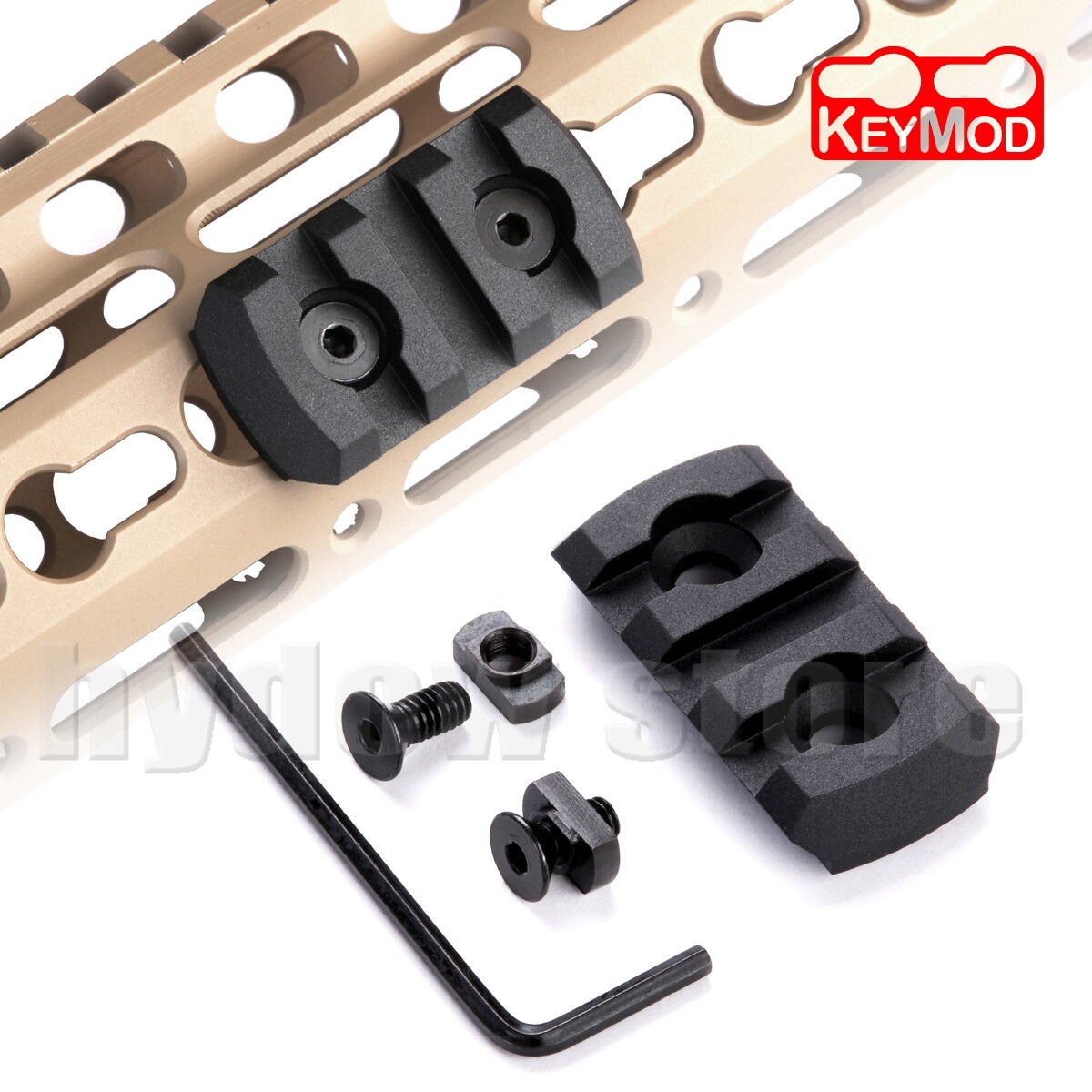 Keymod Picatinny Rail 3 Slots Rail Section Rail Mount Scope Mount Tactical Rail