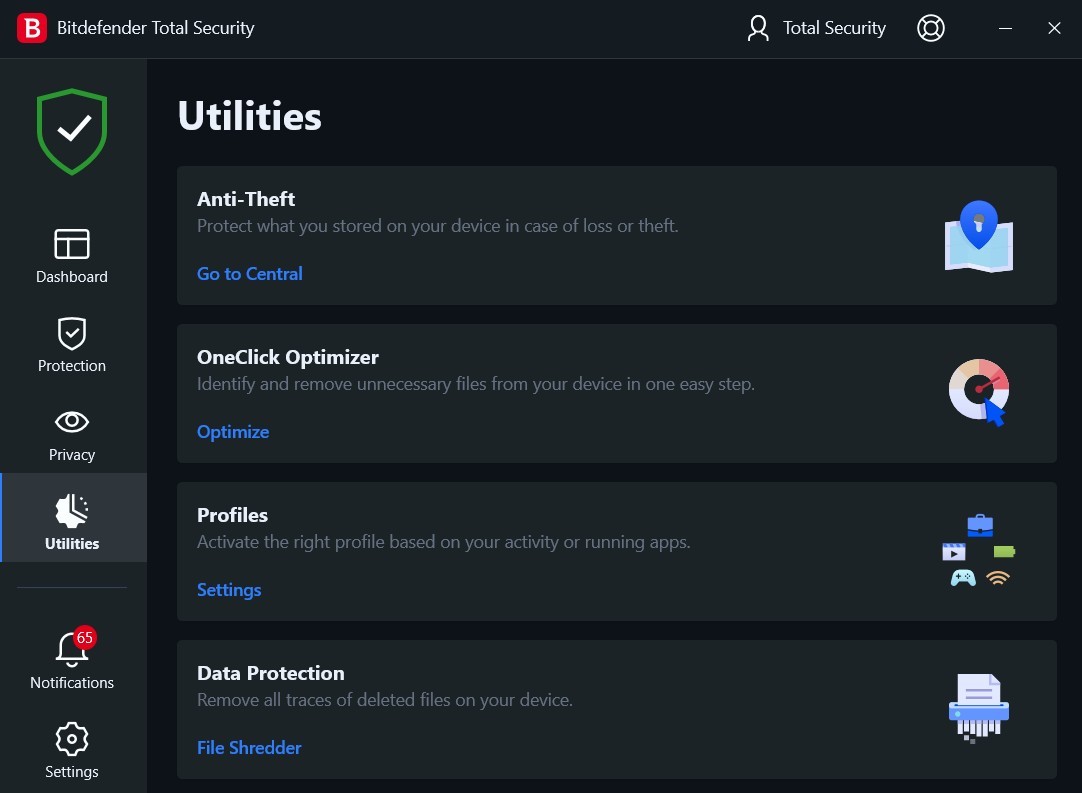 Bitdefender Security - 1 Year For 10 Devices (Win,MAc,Android) Protection