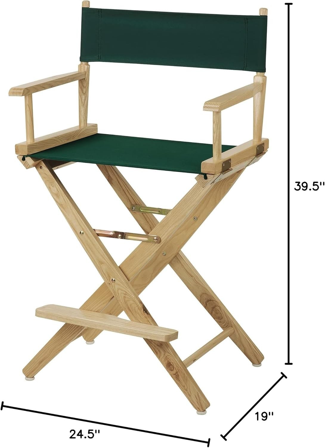 American Trail Extra-Wide Premium Director Chair 24" H Counter Height Livingroom