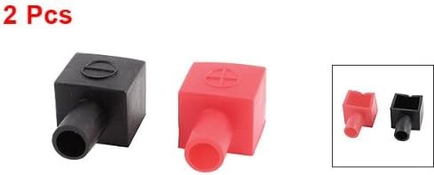 uxcell Motorcycle Battery Terminal Cover Soft Plastic Insulation...